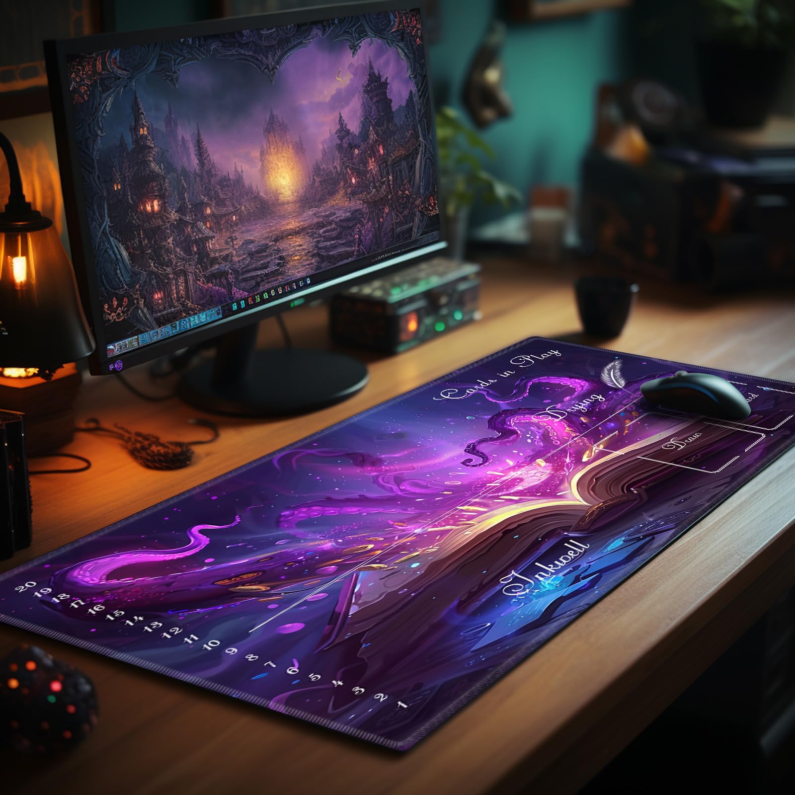 Liliana, Dreadhorde General MTG Playmat | Non-Slip Gaming Mat